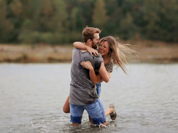 Couple in Water